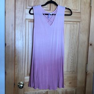 Alta pink ombré sleeveless dress. Size small.